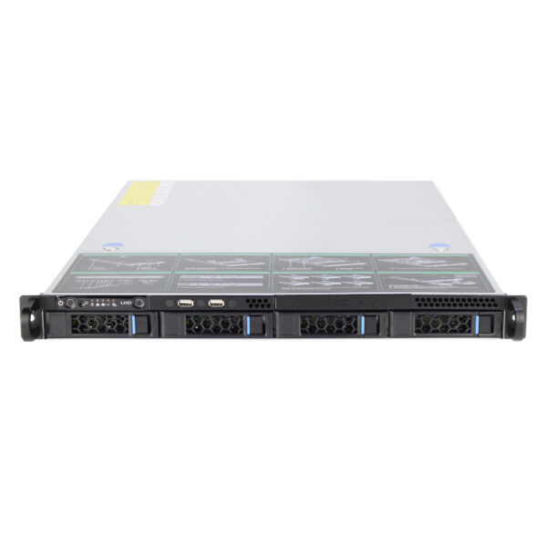 1U 4-Bay Metal Rackmount Server Chassis 1U 4-Bay Metal Rackmount Server Chassis