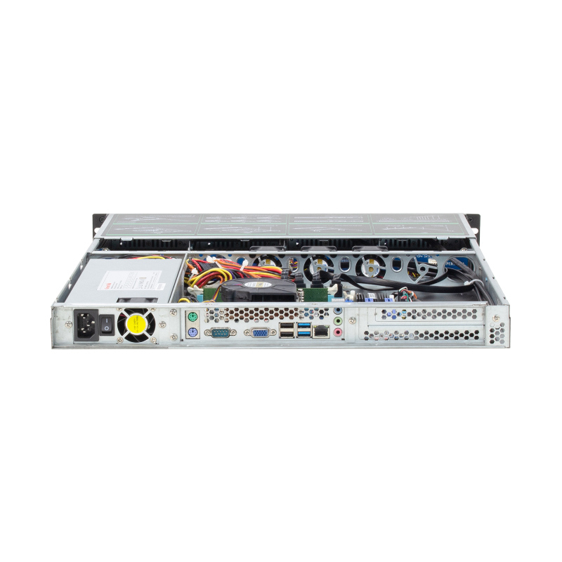 1U 4-Bay Metal Rackmount Server Chassis 1U 4-Bay Metal Rackmount Server Chassis
