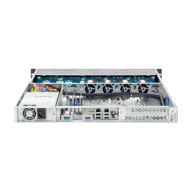 1U Steel Rackmount Storage Chassis