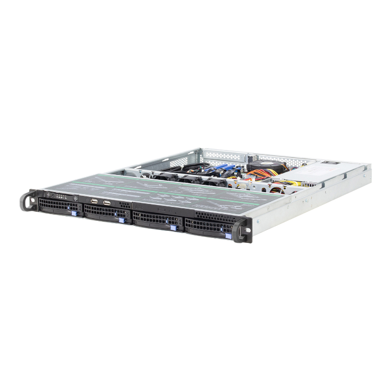 1U SGCC Rackmount Server Case