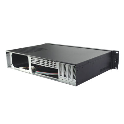 2U Rackmount Case Model ISC-RC2U300F-M 9.6x9.6 Mainboard 4 3.5 inch HDDs (1) 2U SGCC Rackmount Server Case