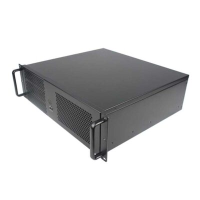 3U Rackmount Case Model ISC RC3U390F M 8 HDD 5 Slots (1) 3U Steel Rackmount Chassis