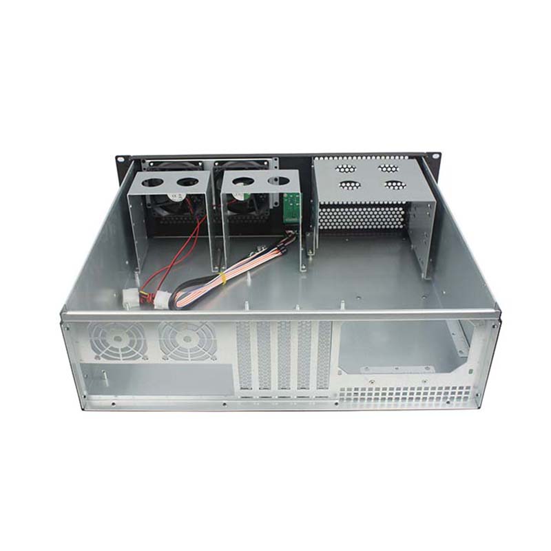 3U Rackm3U Steel Rackmount Chassisount Case Model ISC RC3U390F M 8 HDD 5 Slots (4) 3U Steel Rackmount Chassis