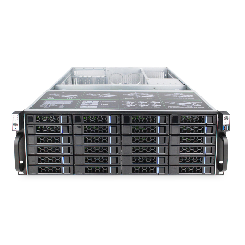 4U 24-Bay Rackmount Chassis 4U 24-Bay Rackmount Chassis