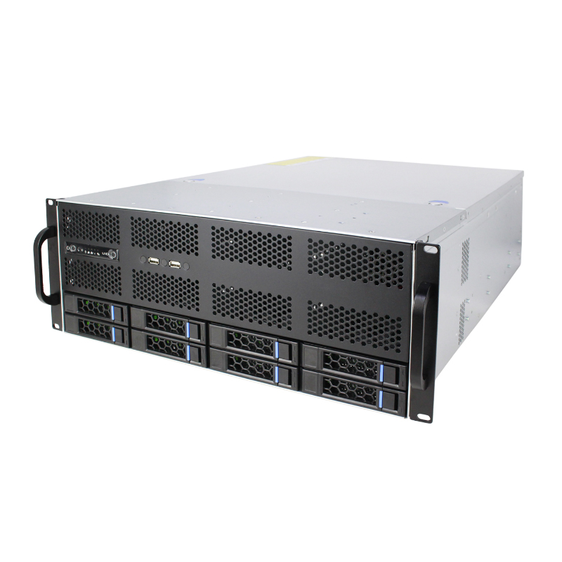 4U 8-Bay Rackmount Server Chassis