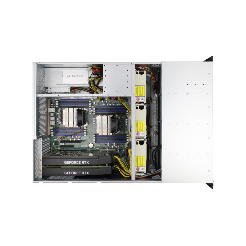 4U 8-Bay Rackmount Server Chassis