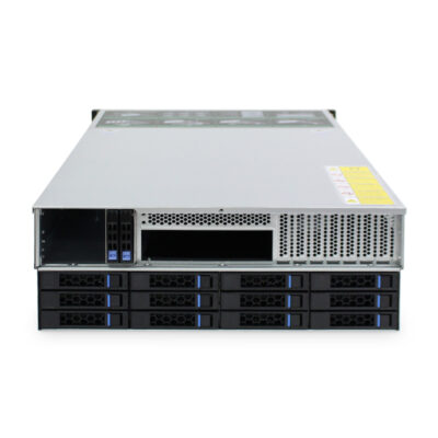 36-Bay Rackmount Storage Chassis 4U Server Case Model ISC-SC465-H36-T 24 Front HDDs 12 Rear HDDs 7 Expansion Slots (4)