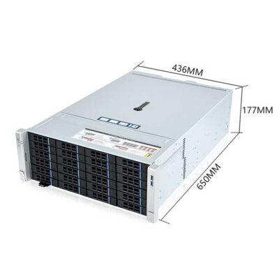 4U Server Case Model ISC-SC465B24EX-L 24 Hot-Swap Bays 7 Expansion Slots (1) 4U 24-Bay Storage Server Chassis