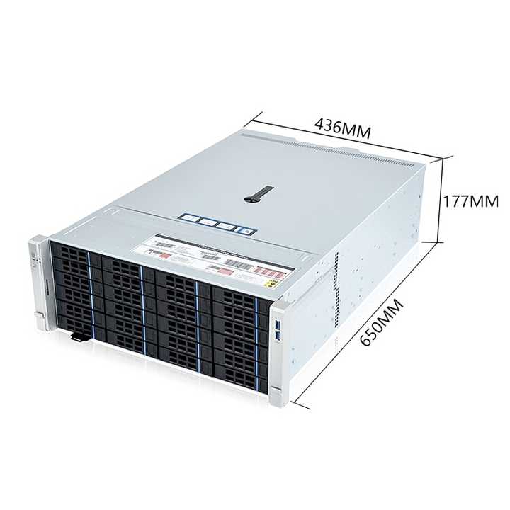 4U Server Case Model ISC-SC465B24EX-L 24 Hot-Swap Bays 7 Expansion Slots (1) 4U 24-Bay Storage Server Chassis