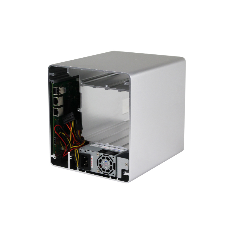 4-Bay Aluminum NAS Chassis 4-Bay Aluminum NAS Chassis