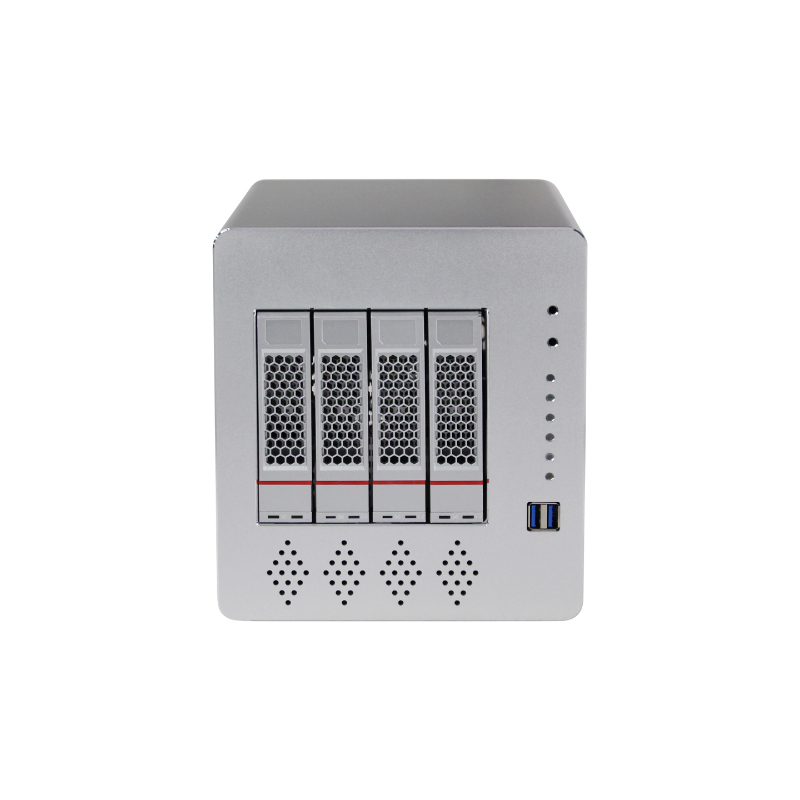 4-Bay Aluminum NAS Chassis 4-Bay Aluminum NAS Chassis