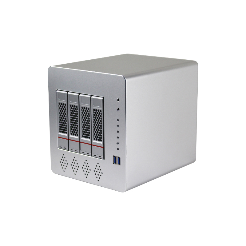 4-Bay Aluminum NAS Chassis 4-Bay Aluminum NAS Chassis