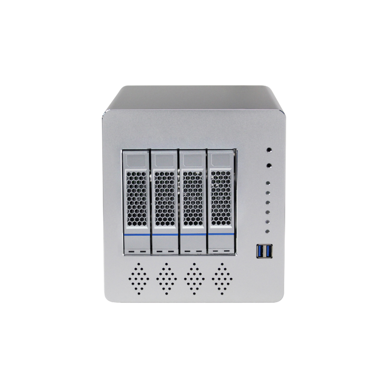 4-Bay Aluminum NAS Chassis 4-Bay Aluminum NAS Chassis