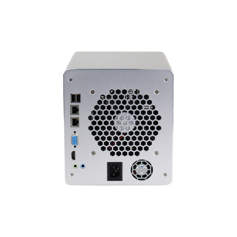 4-Bay Aluminum NAS Chassis 4-Bay Aluminum NAS Chassis
