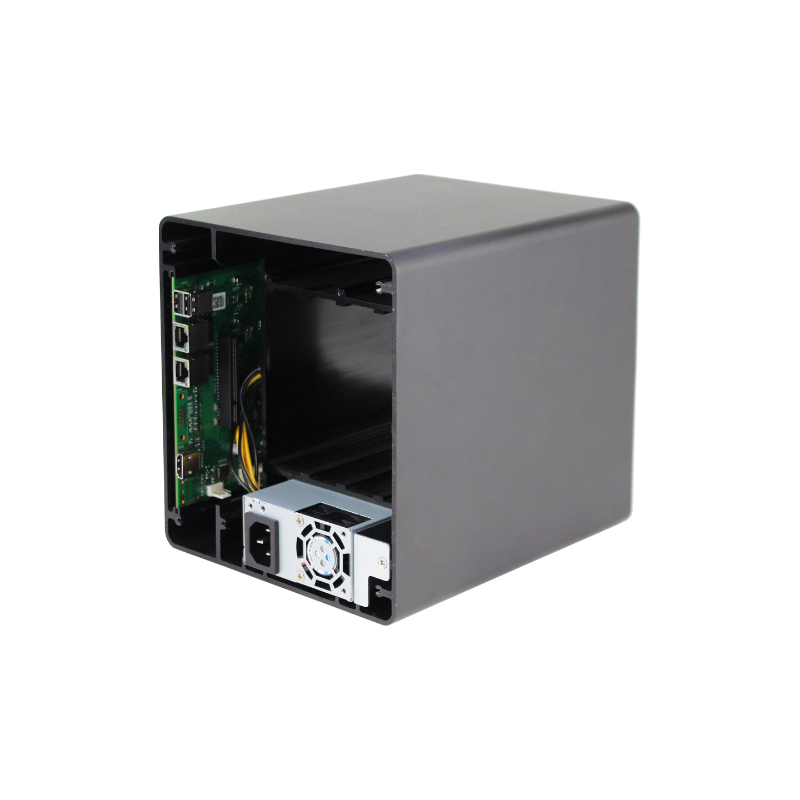 4-Bay Aluminum NAS Enclosure 4-Bay Aluminum NAS Enclosure