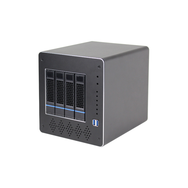 4-Bay Aluminum NAS Enclosure