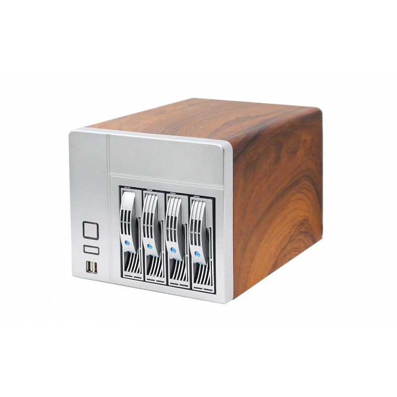 4-Bay SGCC Mini-ITX NAS Chassis