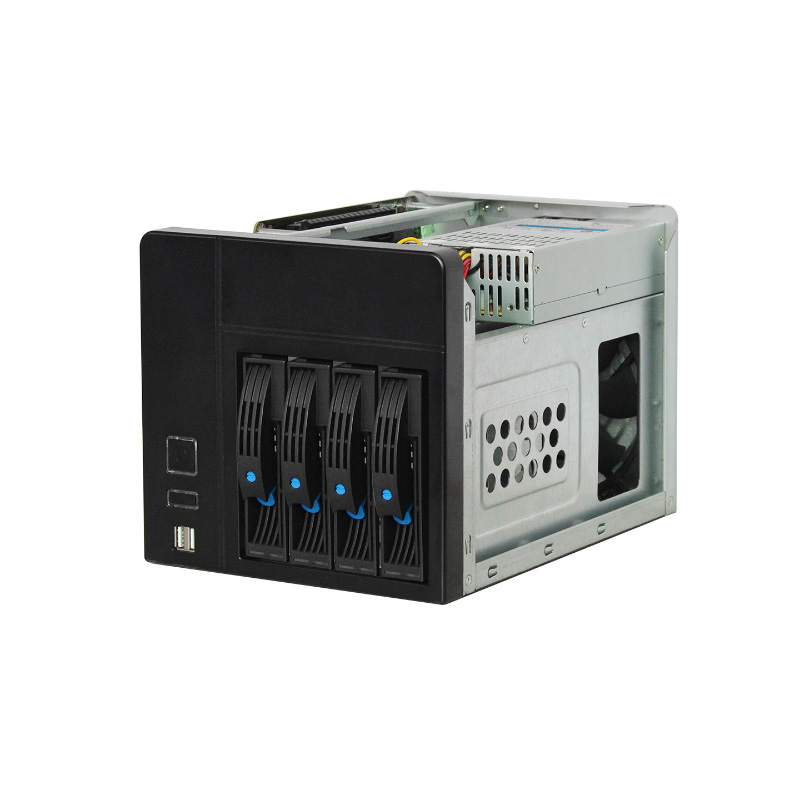 4-Bay SGCC Mini-ITX NAS Chassis 4-Bay SGCC Mini-ITX NAS Chassis