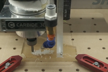 Acrylic CNC Drilling