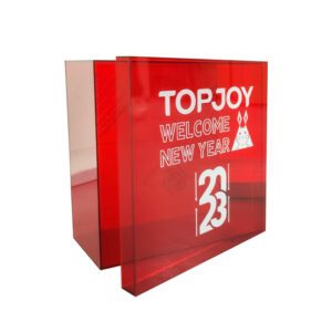 Colored Acrylic Boxes