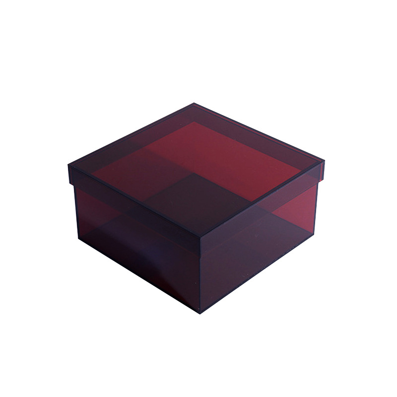 Colored Acrylic Boxes