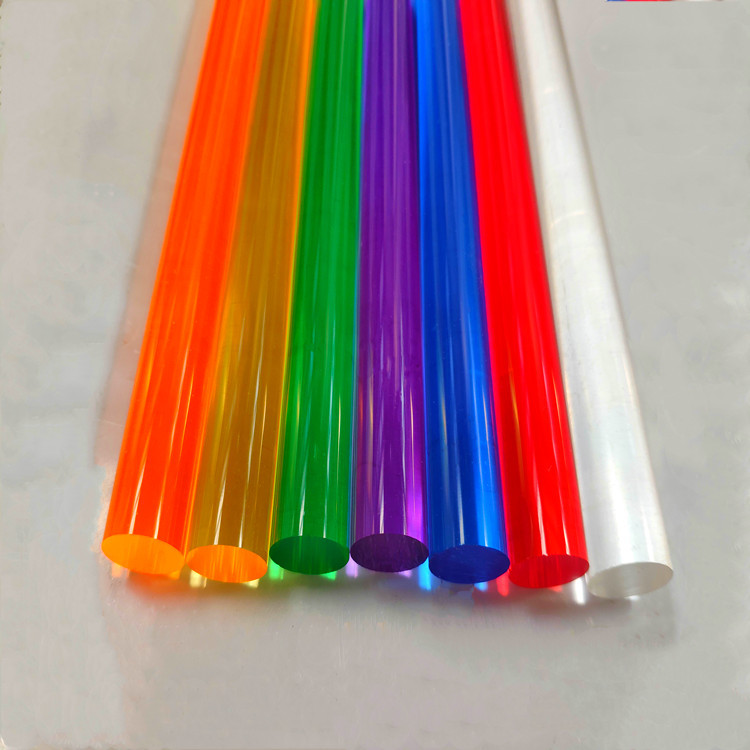Colourful Acrylic Rod
