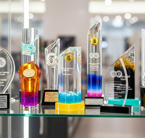 Custom Acrylic Awards and Trophies