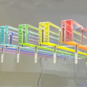 Custom Acrylic Entryway Bench