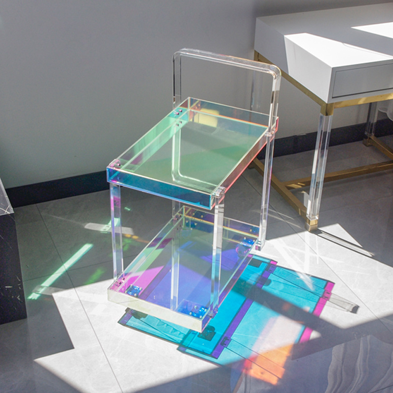 Acrylic Storage Trolleys