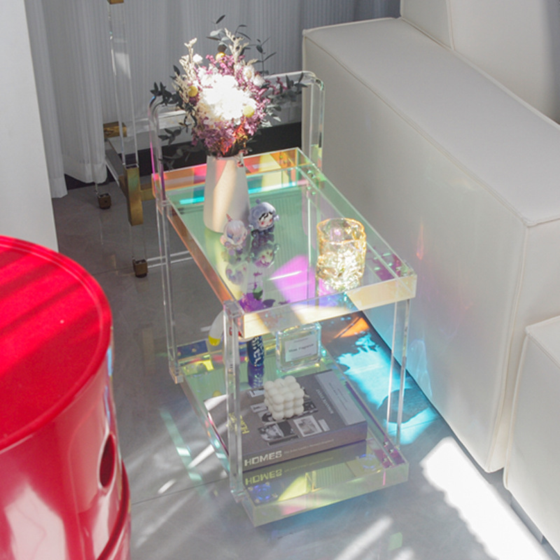 Acrylic Storage Trolleys