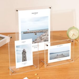 Custom Clear Acrylic Digital Photo Frame