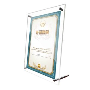Custom Clear Acrylic Digital Photo Frame