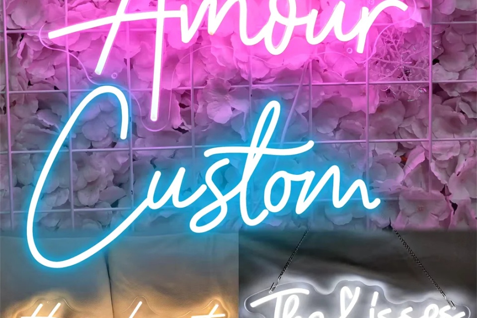 Luxury custom acrylic LOGO