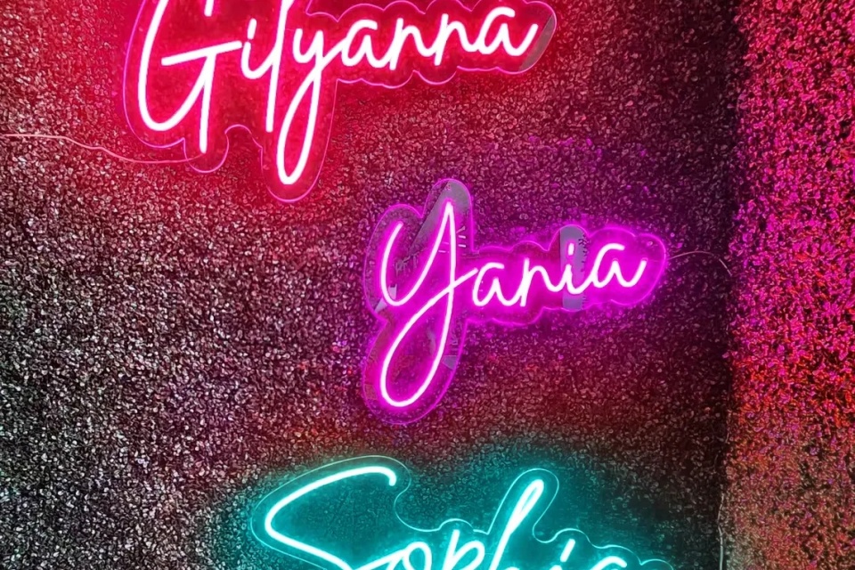 Luxury custom acrylic LOGO