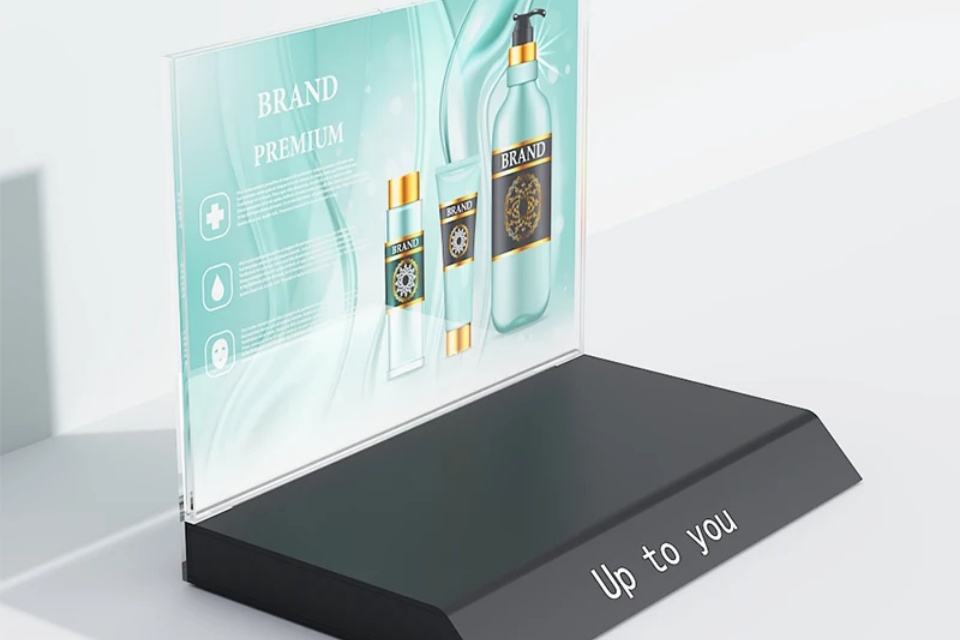 Luxury custom acrylic display stand