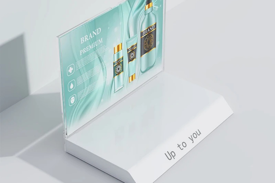 Luxury custom acrylic display stand