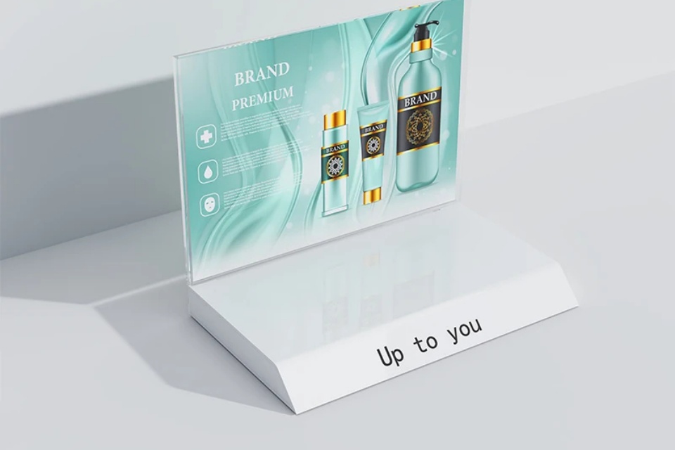 Luxury custom acrylic display stand