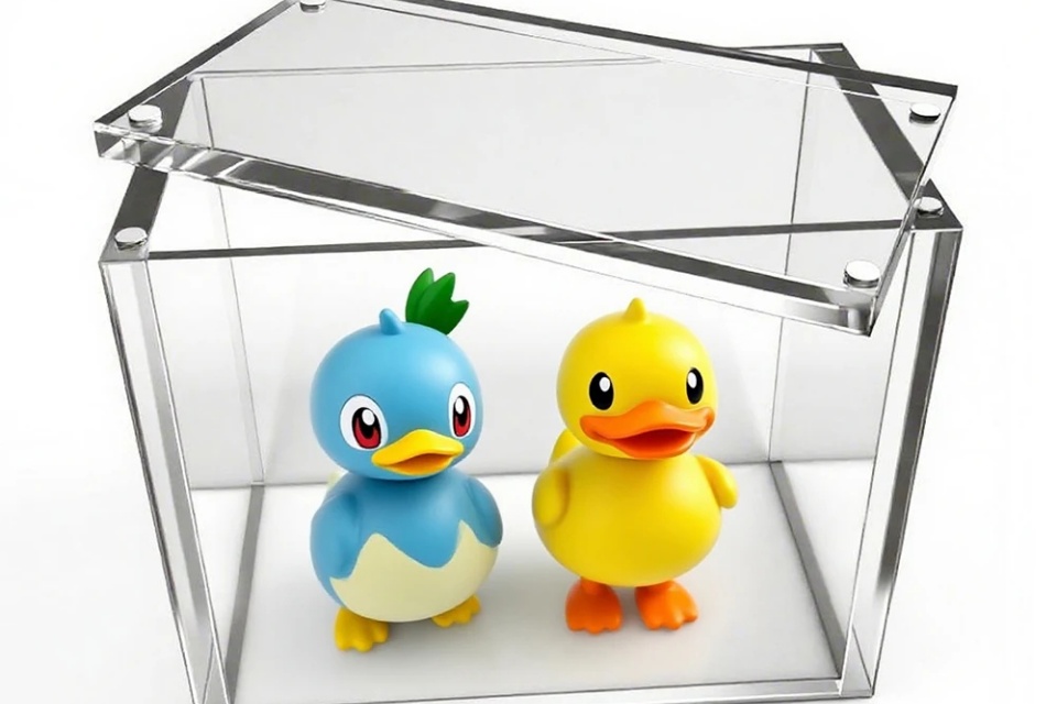 Luxury custom acrylic gift box