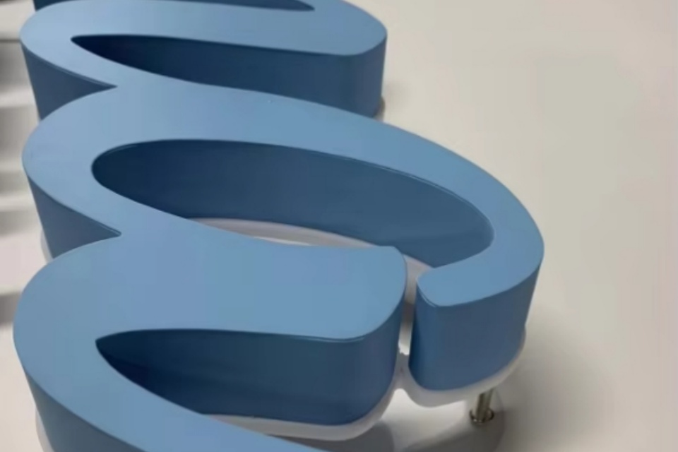 Luxury custom signage LOGO