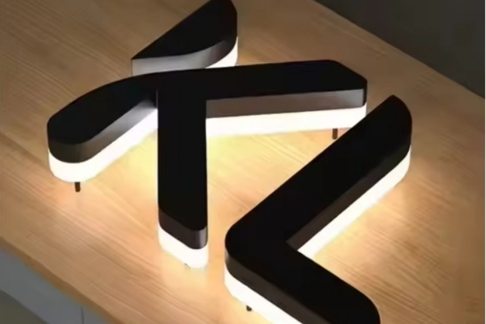 Luxury custom signage LOGO