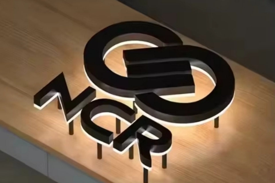 Luxury custom signage LOGO