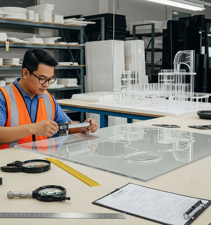 Quality Control on Acrylic