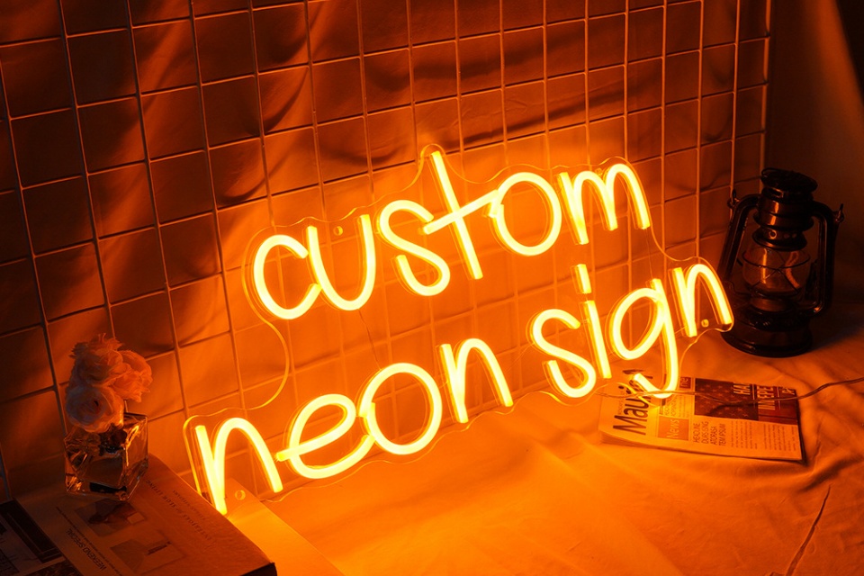 Sign Transparent Acrylic