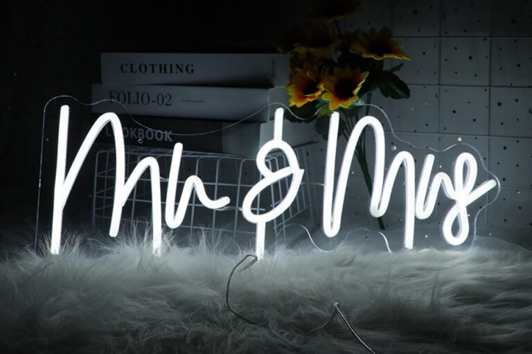 Sign Transparent Acrylic