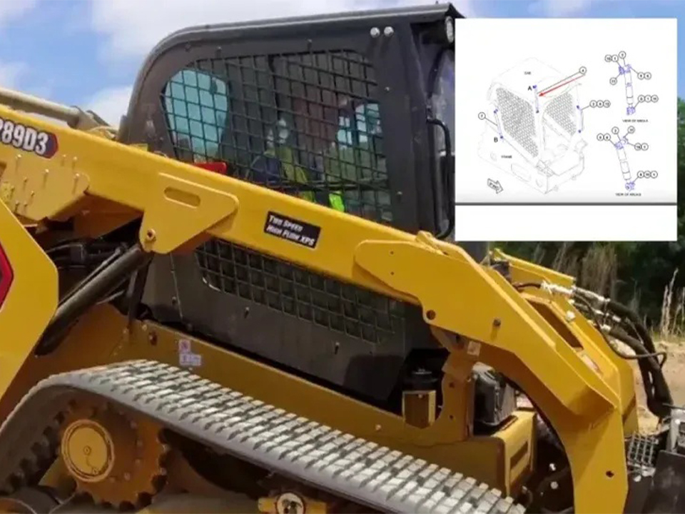 How the Genuine CAT 418-5941 Gas Spring Works in CAT Track Loaders 1 CAT 418-5941 Gas Spring Works