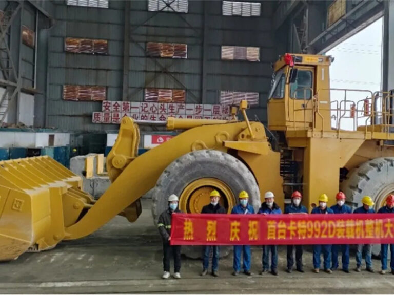 CAT 992D Loader Returned