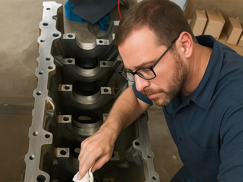 Overhauling a Caterpillar C15 Engine 